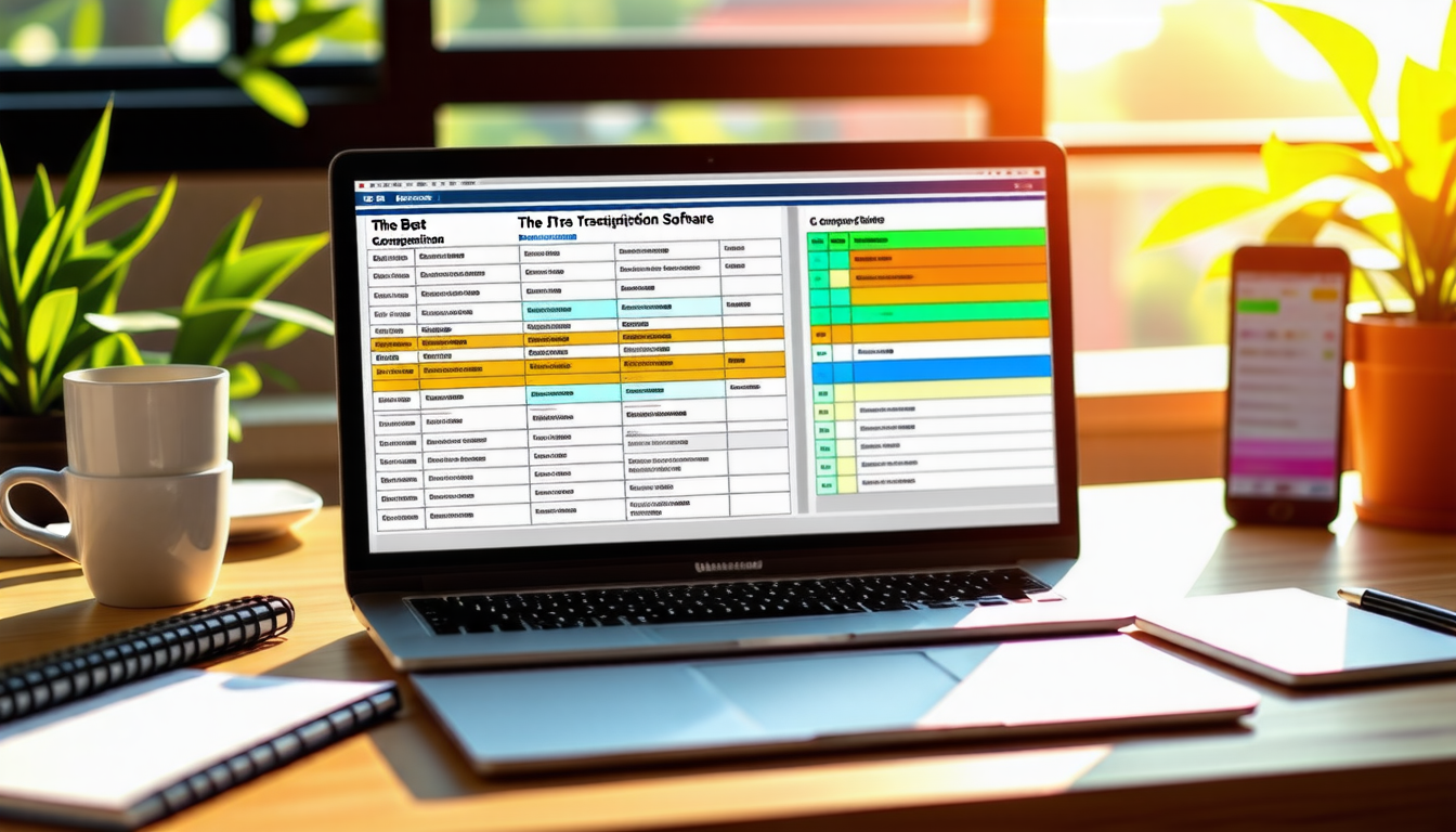 découvrez notre comparatif complet des meilleurs logiciels de retranscription ! ce guide d'achat détaillé vous aide à choisir la solution idéale pour vos besoins en transcription audio, avec des critiques, des fonctionnalités et des conseils pour maximiser votre expérience.