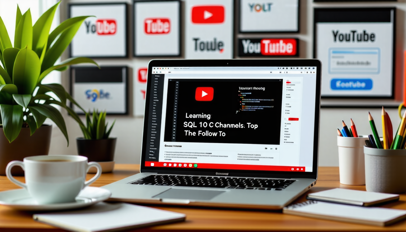 Apprendre SQL grâce à YouTube : les 10 chaînes à suivre